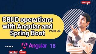 Angular CRUD Application with Spring Boot | Full-Stack Tutorial PART 26