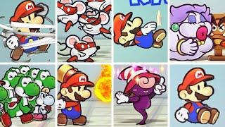 Paper Mario The Thousand Year Door - All Attacks