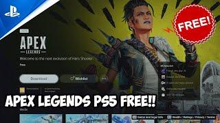 How To UPGRADE Apex Legends [PS5/ SERIES X] For FREE