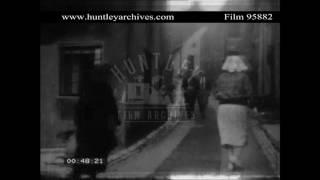 Staithes, 1930's.  Archive film 95882