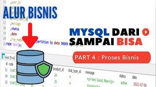 Belajar Query Mysql dari 0 sampai Bisa | Part. 5 Bisnis Proses