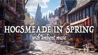 Hogsmeade in Spring w/ 2 hours Harry Potter Music | ambience, music, mindfulness, relax, study