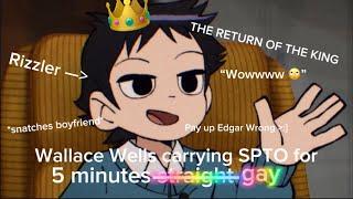 Wallace Wells carrying SPTO for 5 minutes gay