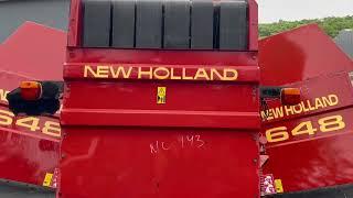 Пресс подборщик New Holland 648 N 2784