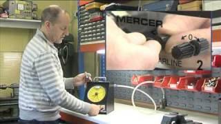 Mercer Clearline 2 Air Gauge demonstration