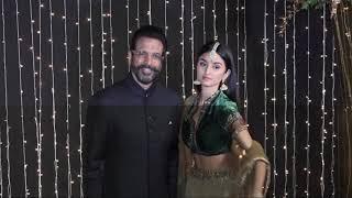 Javed Jaffrey with daughter Alaviaa Jaffrey at Priyanka Chopra and Nick Jonas' wedding reception