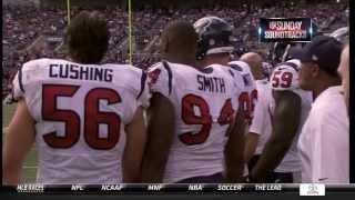 Brian Cushing words of frustration during Baltimore Game