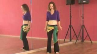 Belly Dance Lesson #3 - BellyDanceBoulevard.com dancing lessons