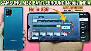 Samsung M32 BGMI Test - Samsung m32 BGMI Graphics settings, SHOCKING RESULTS  | SAMSUNG M32 PUBG