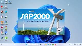 sap2000V24 installation in windows 11