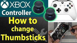 How to Replace Joystick Caps / Thumbsticks on  Xbox Controllers (Series S, X, One S, One X)