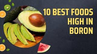 10 Best Foods High in Boron