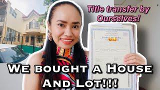 How to Transfer Certificate of Title of a House and Lot to our Name! | DOCTOR VLOGGER