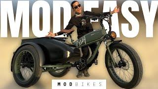 BEST Retro Cruiser Electric Bike: MOD BIKES Easy with Sidecar REVIEW & Tests!