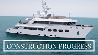 EUROCRAFT 44M EXPLORER | 43.5M/142'09" Eurocraft new build yacht for sale - Construction progress