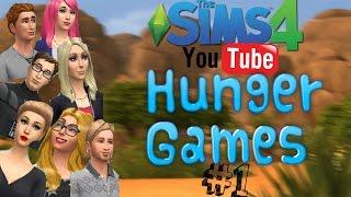 Sims 4 Youtuber Hunger Games : INTRO & TRIBUTES