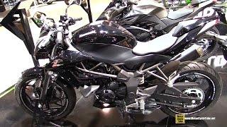 2015 Kawasaki Z250 SL - Walkaround - 2014 EICMA Milan Motorcycle Exhibition