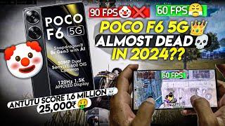 POCO F6 ALMOST DEAD️ IN 2024•POCO F6 120FPS GAMING REVIEW•POCO F6 BGMI/PUBG TEST 2024•DON’T BUY