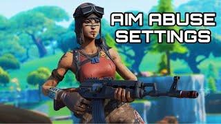 FORTNITE STRIKEPACK AIM ABUSE FPS DOMINATOR THESE SETTINGS WILL MAKE YOU A GOD