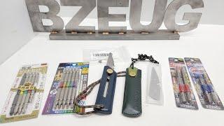 Japan Tool Haul: OLFA WORKS Bushcraft Knives, Wera Japanese Bits, Anex Dragon and VESSEL spring bits