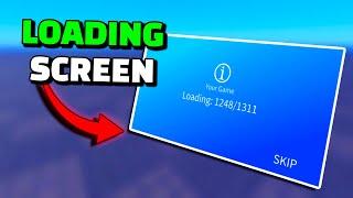 How to Make a Loading Screen in Roblox Studio! | Tutorial