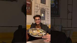 Trying traditional Rajasthani Thali in Pakistan  | Janibhaivlogs #trending #shorts