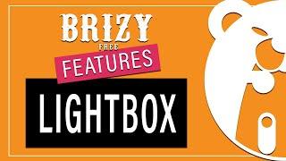 Brizy FREE Features | Lightbox