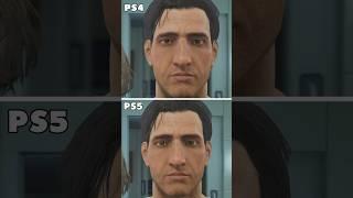 Fallout 4 PS4 vs PS5 Upgrade Graphics Comparison