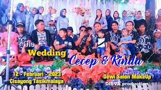 Wedding Cecep & Rinda - 12 02 2023 -  Dewi Salon MakeUp - DISVA entertainment - DISVA production.