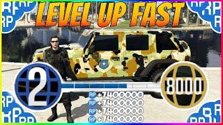 What is the Fastest Way to Level Up in GTA 5 Online 2024? (Level 1-8000 In Under A Day)