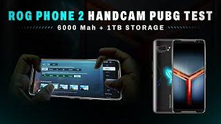90FPS Pubg Test On ROG Phone II , ROG 2 First Handcam Pubg Test in Pakistan
