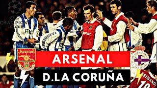 Arsenal vs Deportivo La Coruña 0-2 All Goals & Highlights ( 2002 UEFA Champions League )