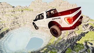 Cars vs Leap of Death Jump #9 - BeamNG Drive | StaticCat