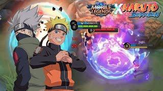 NEW COLLAB!!! NARUTO & KAKASHI IN MOBILE LEGENDS