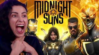 New Marvel Game!! Marvel's Midnight Suns - Official Trailer Reaction