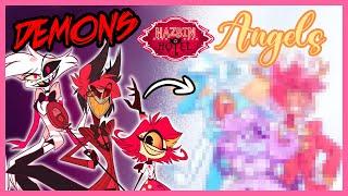Redesigning Hazbin Hotel Characters As Angels!