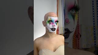 How to do a transition for a CRAZY NEON CLOWN MAKEUP LOOK