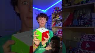 Kinko reaction video to @Kewbix wanna gummie bear   #comedy #funny #cubing #rubikscube