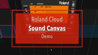 Roland Cloud SoundCanvas for Desktop - Demo / Tutorial