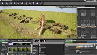 Создание леса в UE4 за 1 час Schaffung von Wald in UE4 für 1 Stunde