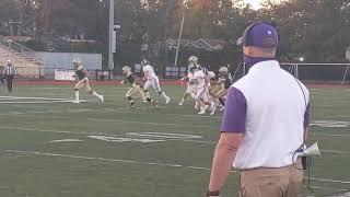 John Volker breaks a 56-yard TD run