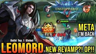 The Next META!! Leomord Revamp 100% UNSTOPPABLE - Build Top 1 Global Leomord ~ MLBB