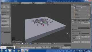 How to play with rigid bodies generated from particles system