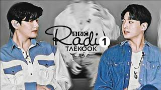 taekook moments ("bbc radio 1" 2021)