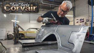 NEW: Making Rear Floors for the Twin Turbo 69 Corvair
