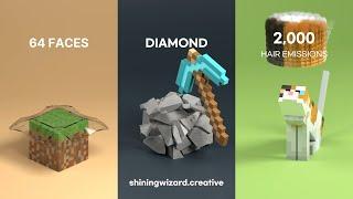 Satisfying Minecraft ️ 3D Simulation Compilation