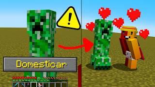 🟨 Você Conseguiria DOMESTICAR um Creeper no SURVIVAL? (Creative Squad 4)