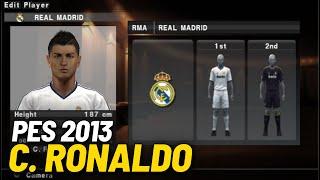 C. RONALDO • Player stats • Real Madrid • PES 2013 PS2