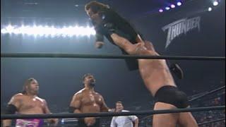 Goldberg V Hugh Morrus & Barbarian WCW Thunder US Championship 4th June 1998
