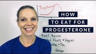 How can I eat for progesterone?